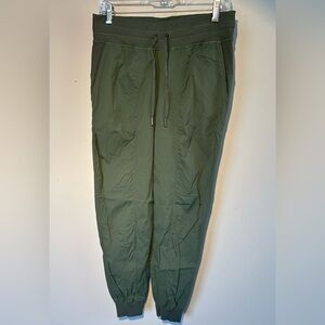 Lululemon Dance Studio Joggers size 8 Green Full Length